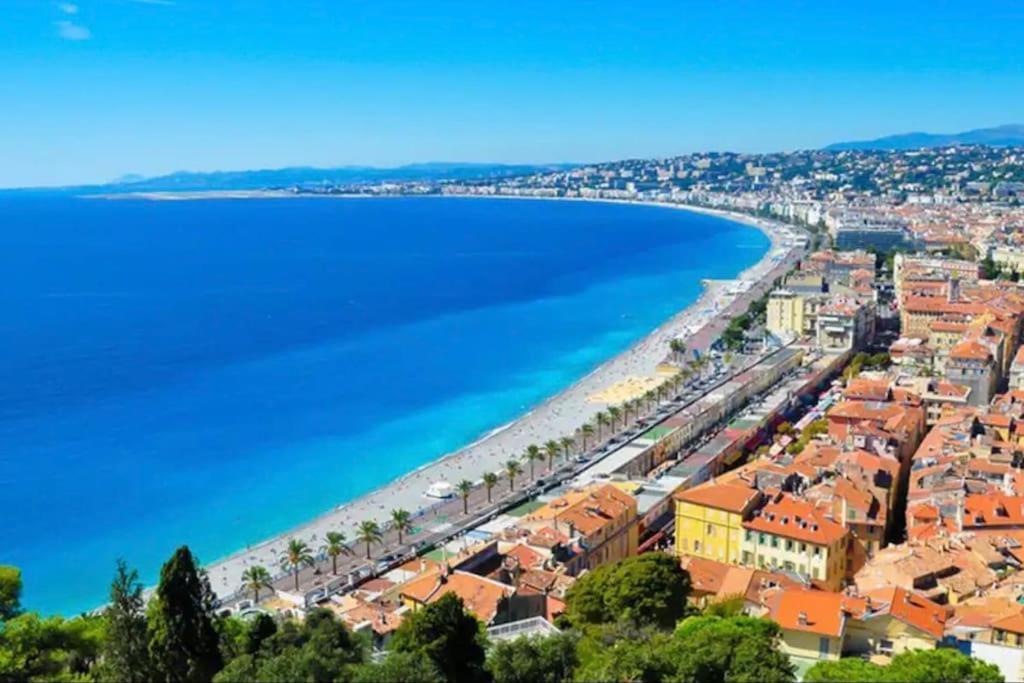 Studio A Louer Au Coeur Du Carre D Or A Nice, Rue Dalpozzo A 150 Metres Des Plages Exterior foto